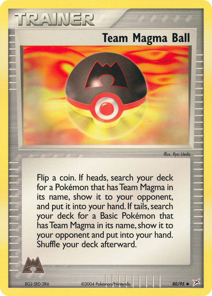 Team Magma Ball