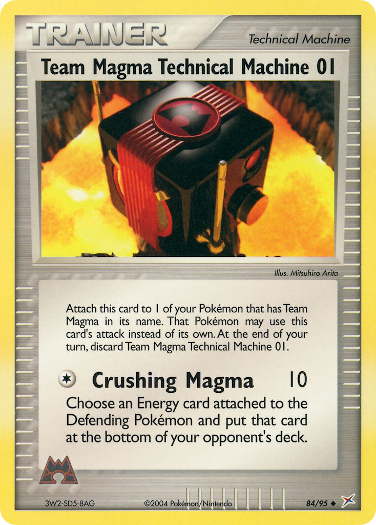 Team Magma Technical Machine 01 - 84 - Team Magma vs Team Aqua