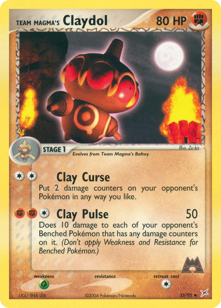Team Magma’s Claydol