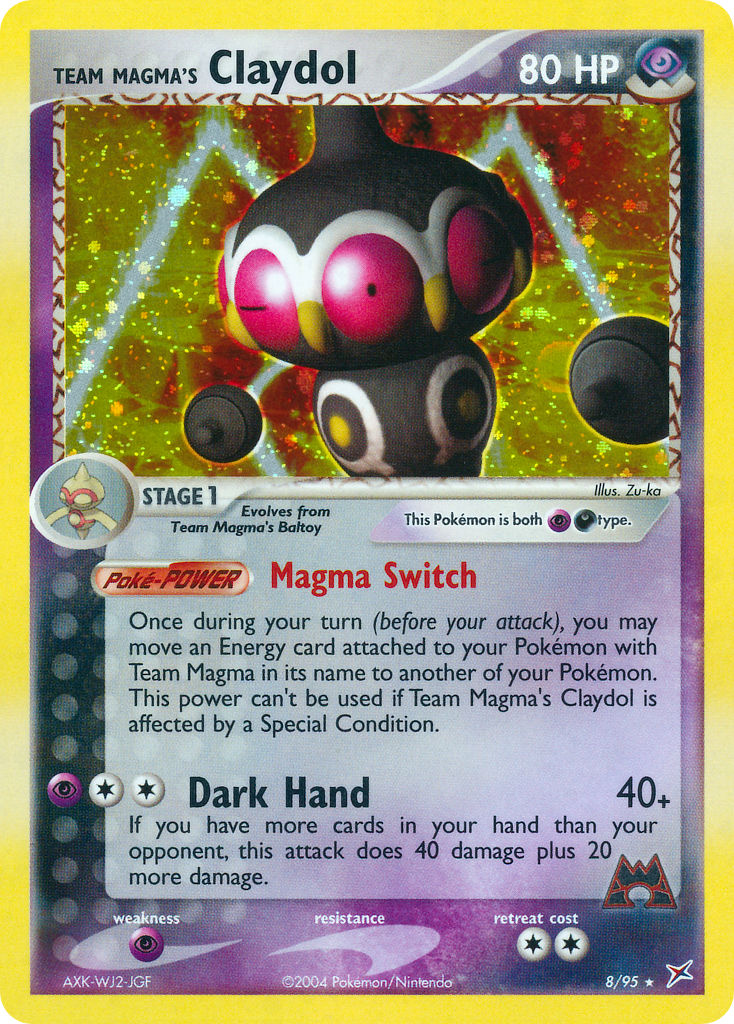 Team Magma’s Claydol