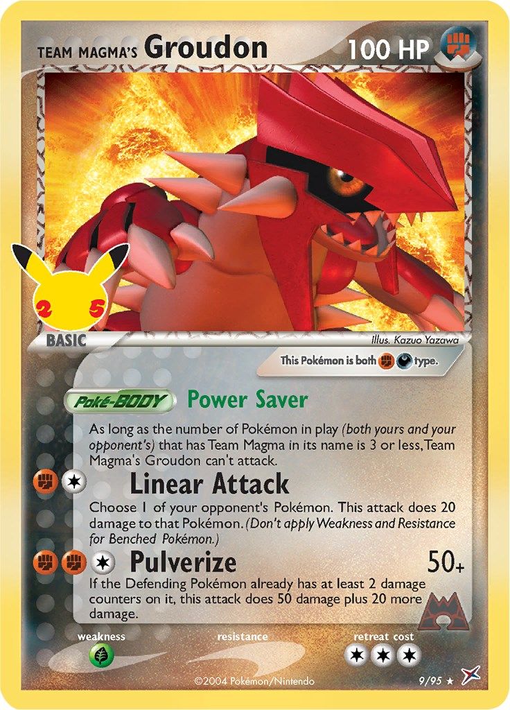 Team Magma’s Groudon