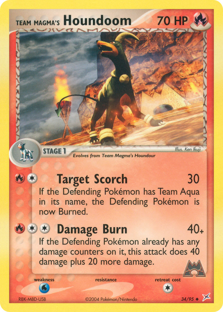 Team Magma’s Houndoom