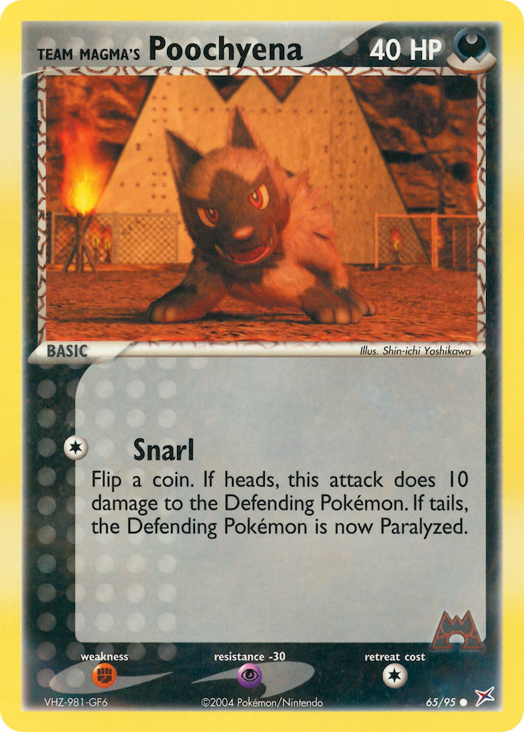 Team Magma’s Poochyena