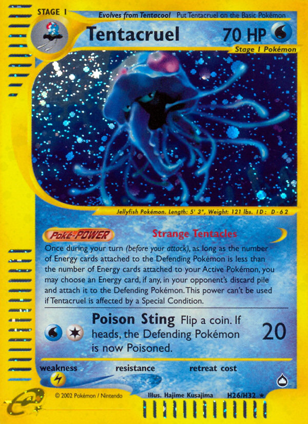 Tentacruel - H26/H32 - Aquapolis