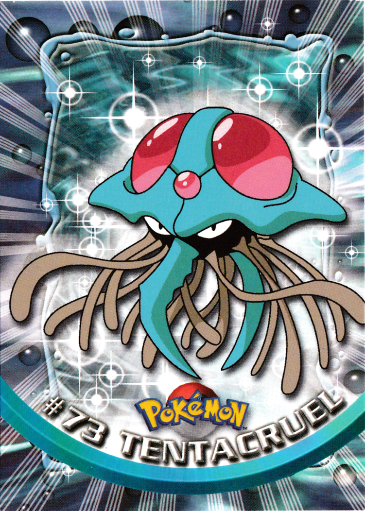 Tentacruel - 73 - Topps - Series 1 - front