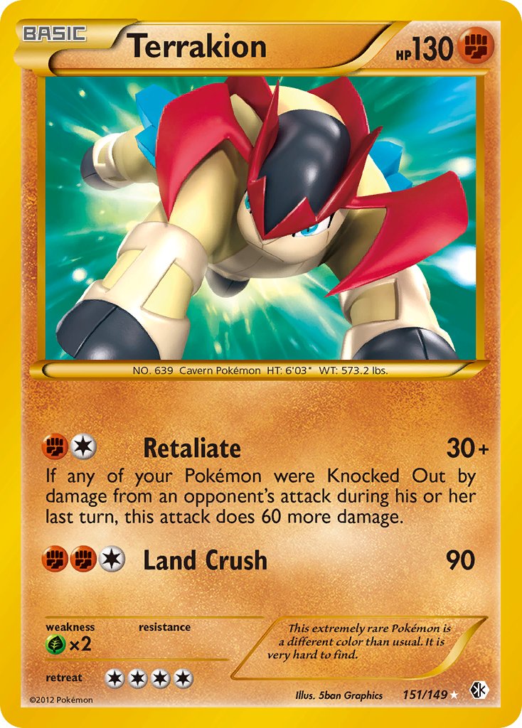 Terrakion (151/149), Busca de Cards