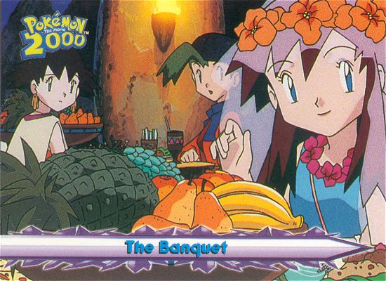 The Banquet - 26 - Topps - Pokemon the Movie 2000 - front
