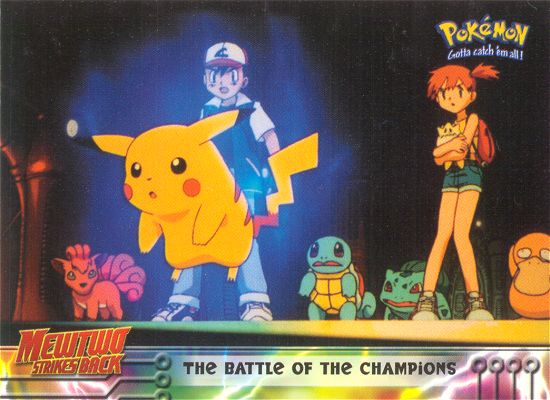 The Battle of the Champions - 25 - Topps - Pokemon the first movie - front