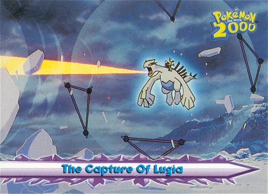 The Capture Of Lugia - 57 - Topps - Pokemon the Movie 2000 - front