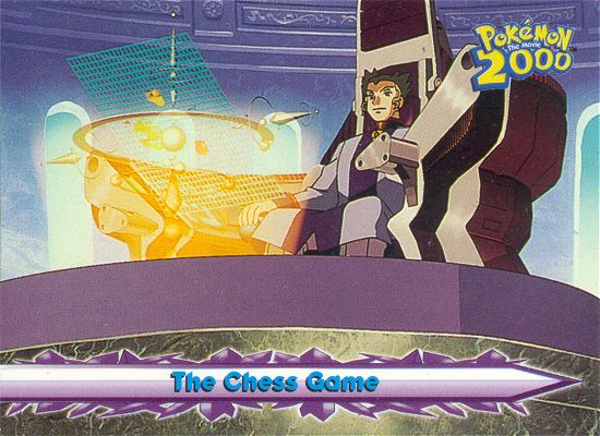 The Chess Game - 15 - Topps - Pokemon the Movie 2000 - front