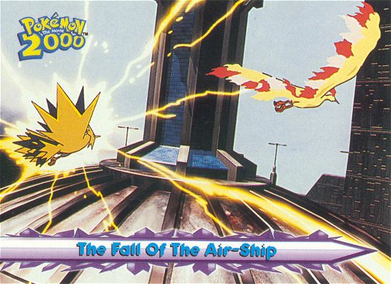 The Fall Of The Air-Ship - 40 - Topps - Pokemon the Movie 2000 - front