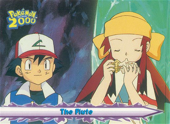The Flute - 61 - Topps - Pokemon the Movie 2000 - front