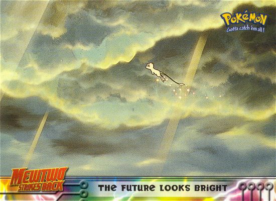 The Future Looks Bright - 41 - Topps - Pokemon the first movie - front