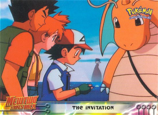 The Invitation - 13 - Topps - Pokemon the first movie - front