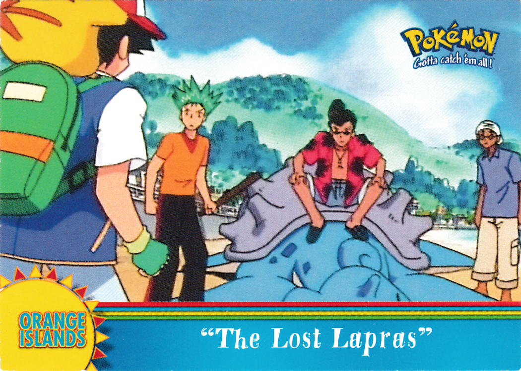 The Lost Lapras - OR1 - Topps - Series 3 - front