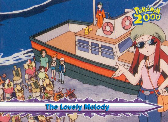 The Lovely Melody - 24 - Topps - Pokemon the Movie 2000 - front
