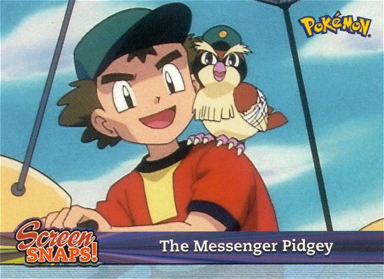 The Messenger Pidgey - snap07 - Topps - Johto League Champions - front