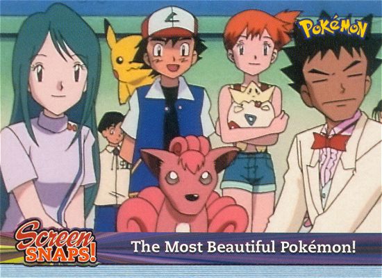 The Most Beautiful Pokémon! - snap12 - Topps - Johto League Champions - front