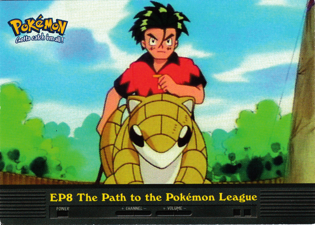 The Path to the Pokémon League - EP8 - Topps - Series 2 - front