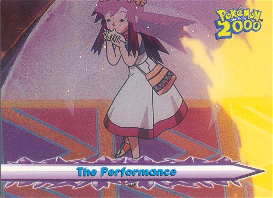 The Performance - 25 - Topps - Pokemon the Movie 2000 - front