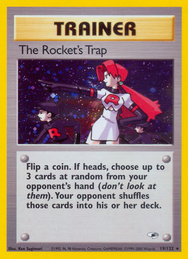 Lá vem a Equipe Rocket! / Here Comes Team Rocket! (15/82), Busca de Cards