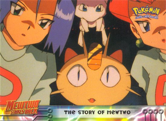 The Story of Mewtwo - 24 - Topps - Pokemon the first movie - front