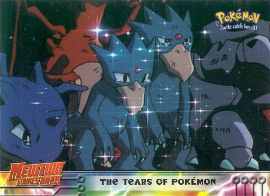 The Tears of Pokémon - 37 - Topps - Pokemon the first movie - front