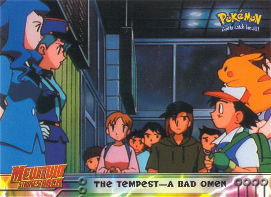 The Tempest–A Bad Omen - 15 - Topps - Pokemon the first movie - front