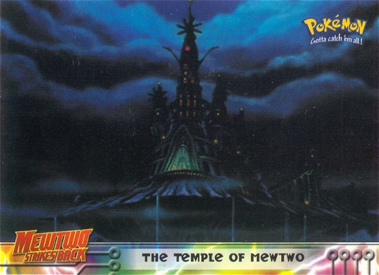 The Temple of Mewtwo - 18 - Topps - Pokemon the first movie - front