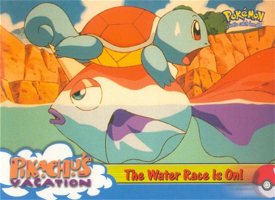 The Water Race is on! - 47 - Topps - Pokemon the first movie - front