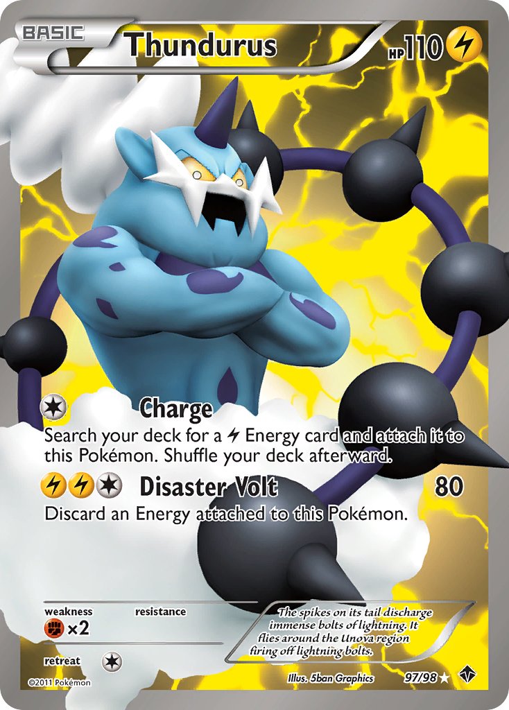 Thundurus - 97 - Emerging Powers