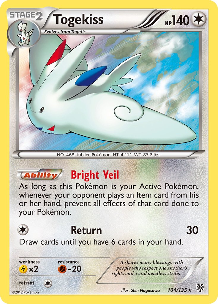 Togekiss - 104 - Plasma Storm