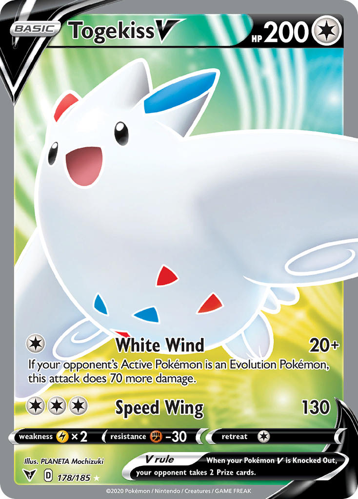 Togekiss V - 178 - Vivid Voltage