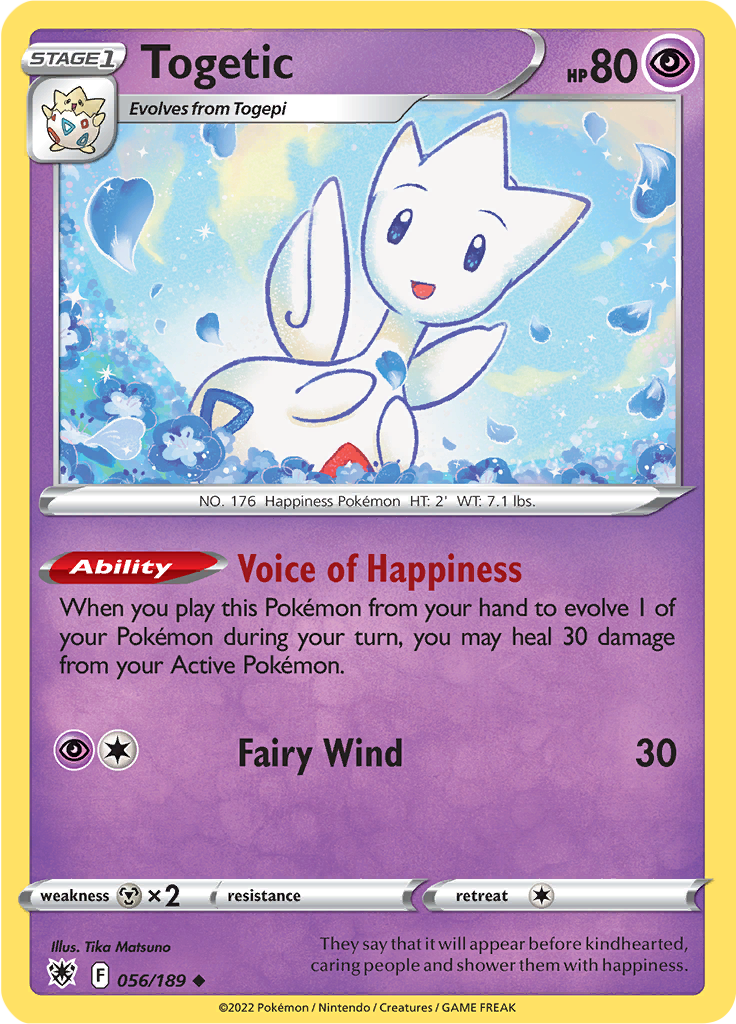 Togetic - Undaunted Pokémon card 39/90