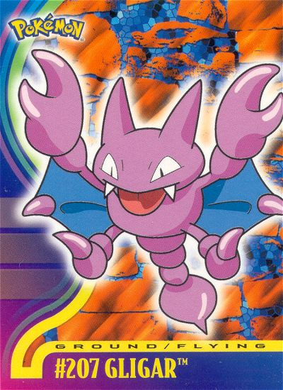 Gligar - 207 - Topps - Johto League Champions - front