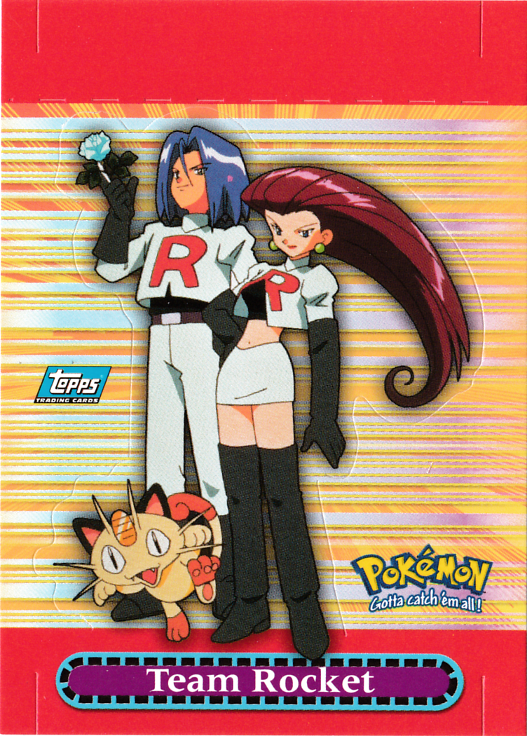 Team Rocket - 5 of 10 - Topps - Series 3 - front