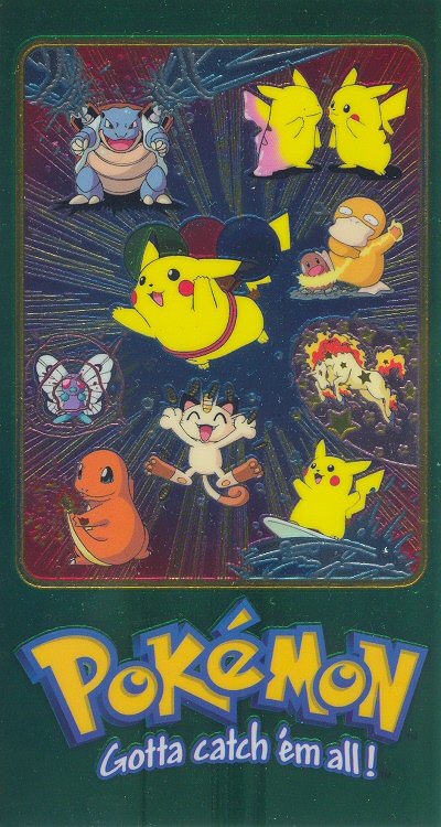 Pikachu & friends - 1 - Topps - Series 2 - front