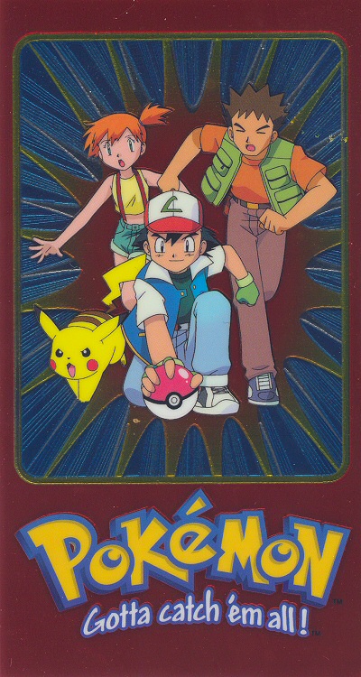 Ash, Misty, Brock & Pikachu