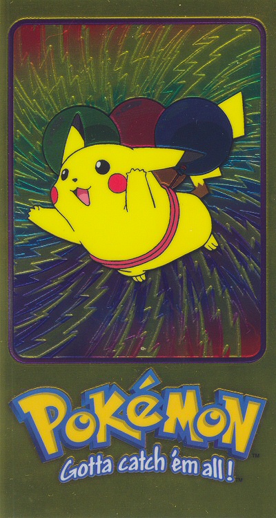 Pikachu - 4 - Topps - Series 2 - front