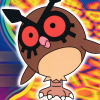 Hoothoot - 163 - Topps - Johto series - front