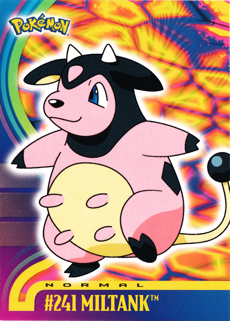 Miltank - 241 - Topps - Johto series - front