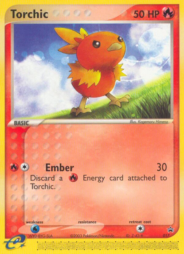 Torchic - 017 - Nintendo Black Star Promos