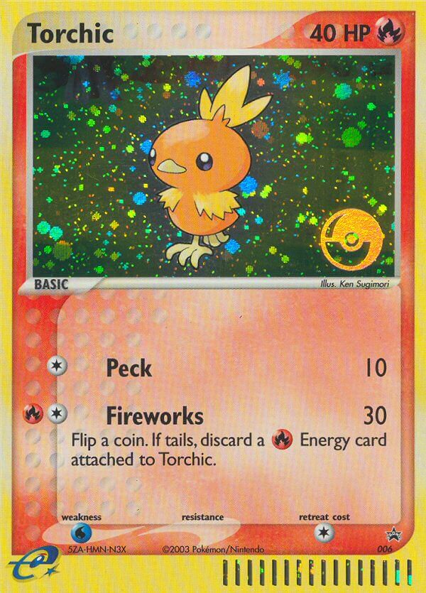 Torchic - 006 - Nintendo Black Star Promos