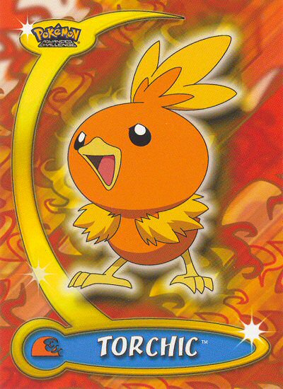 Torchic - 77 - Topps - Pokemon Advanced Challenge - front