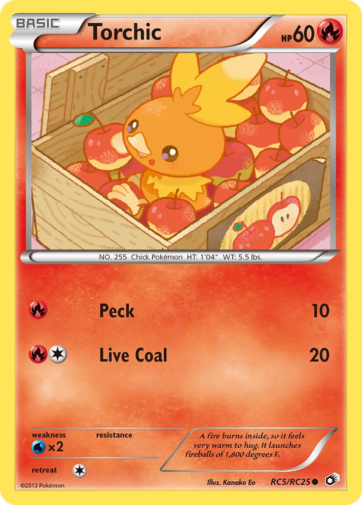 Torchic - RC5 - Legendary Treasures