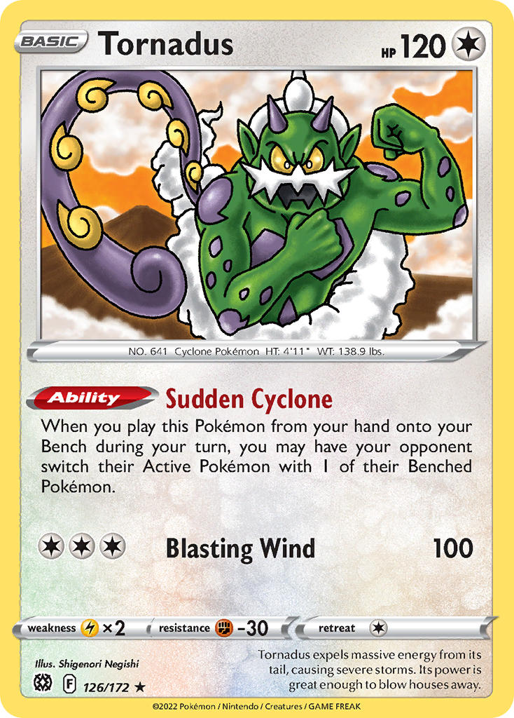 Tornadus - 126 - Brilliant Stars