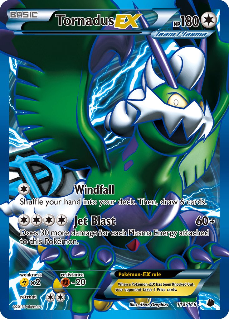 Tornadus-EX - 114 - Plasma Freeze