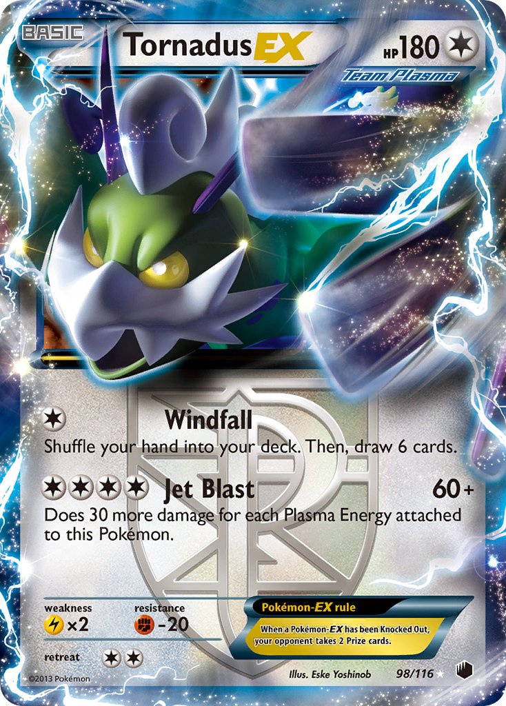 Tornadus-EX - 98 - Plasma Freeze