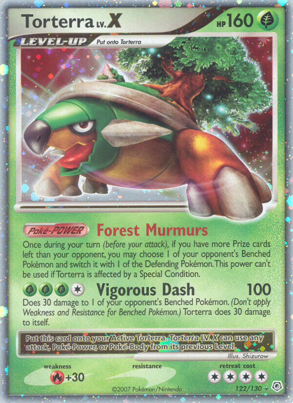 Torterra LV.X - 122 - Diamond & Pearl