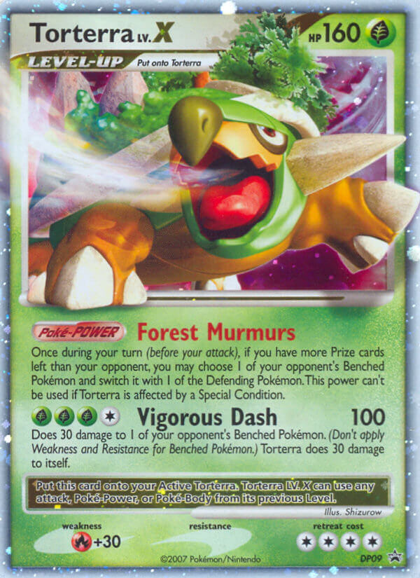 Torterra LV.X - DP09 - Diamond & Pearl Promos